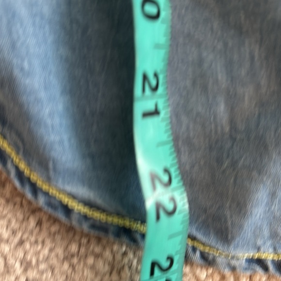 Guess Blue Denim Hooded Shirt Sz S - Picture 12 of 13